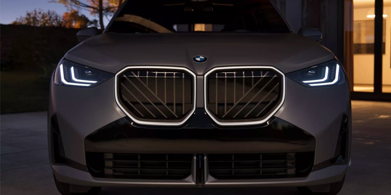 The front end of the 2025 BMW X3 in Berkeley, CA