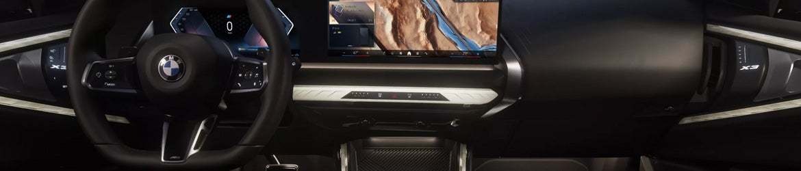 The infotainment system in the 2026 BMW X3 in Berkeley, CA