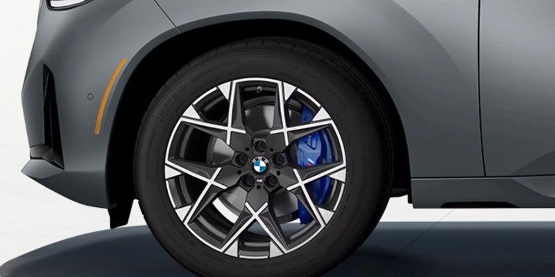 The rims on a 2026 BMW X3 in Berkeley, CA