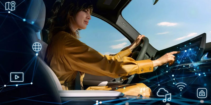 BMW X3 Interior Infotainment System