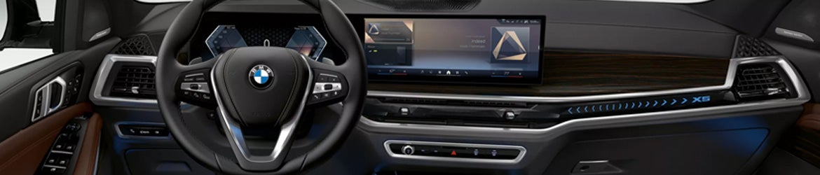 The infotainment system in the 2026 BMW X5 in Berkeley, CA