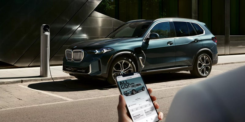The BMW connectivity app with your 2026 BMW X5 in Berkeley, CA