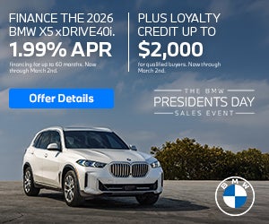 2026 BMW X5 xDrive40i Loan/APR