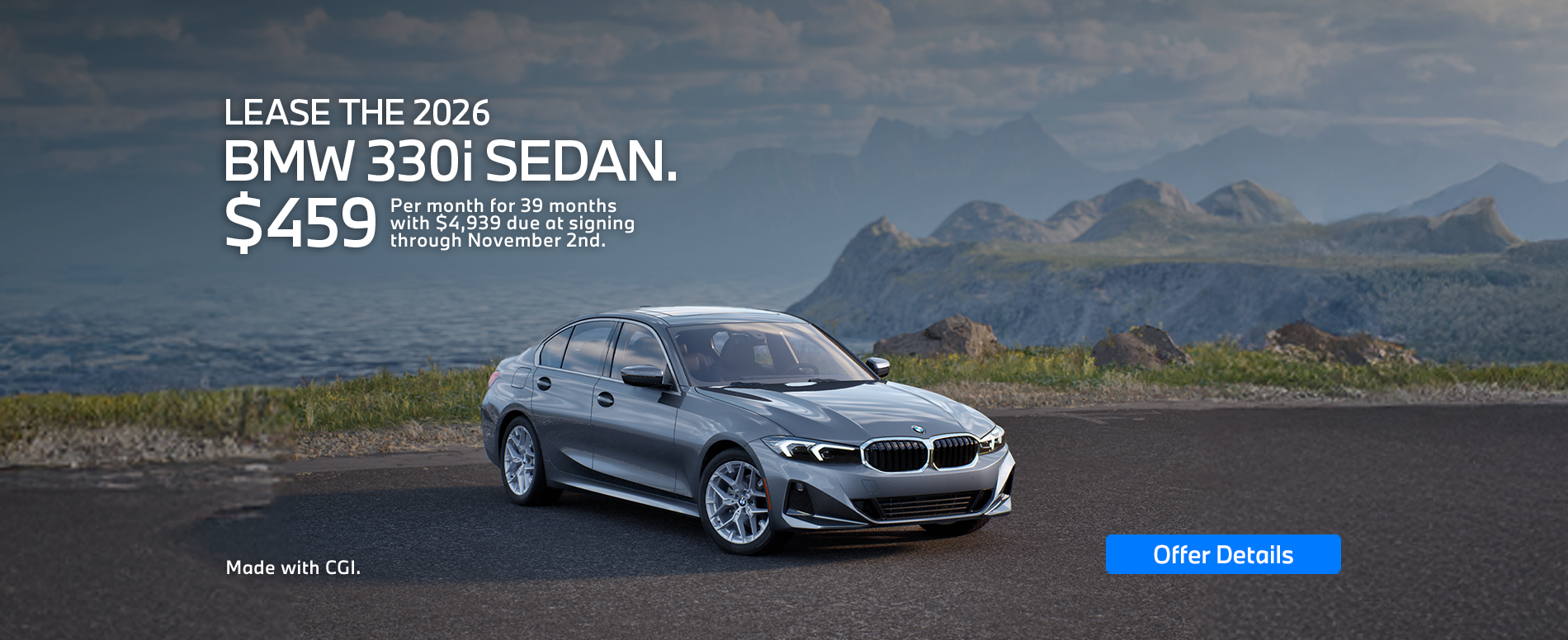 2026 BMW 330i SEDAN