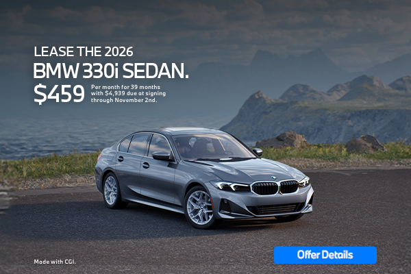 2026 BMW 330i SEDAN