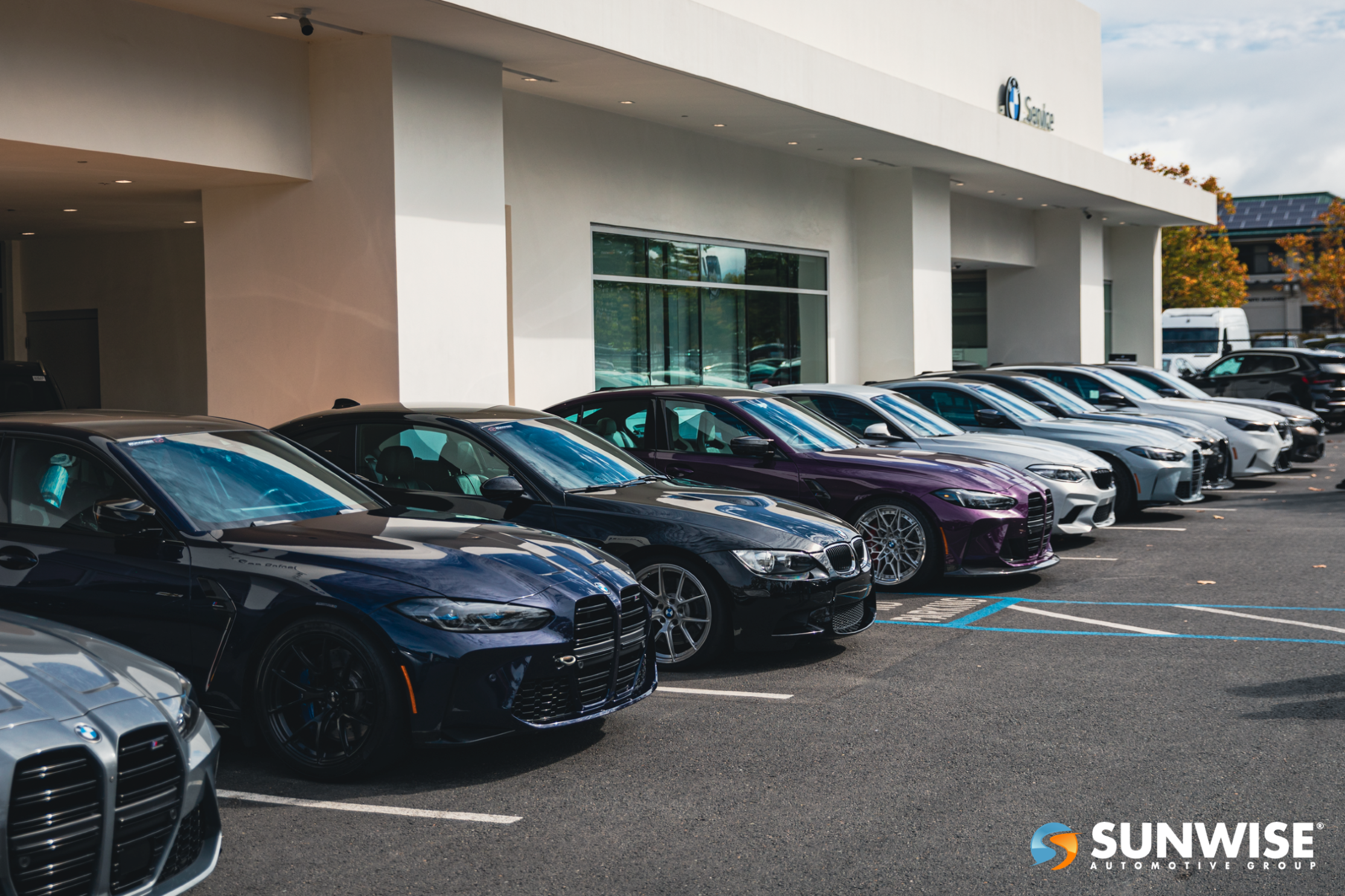 dealership car line up