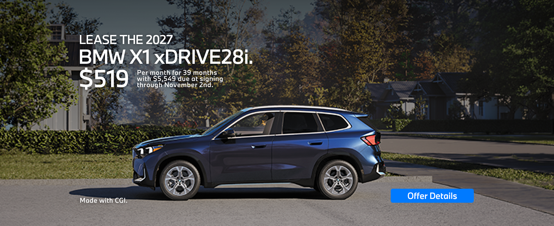 2027 BMW X1 xDRIVE28i