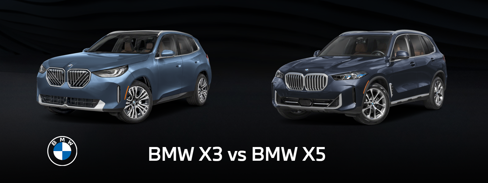 BMW X3 vs BMW X5 