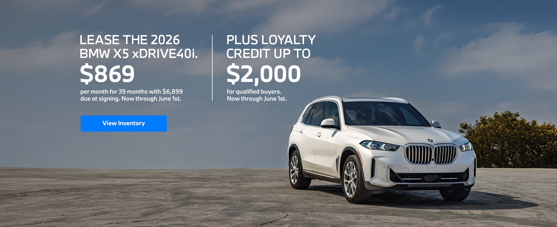 X5 lease may