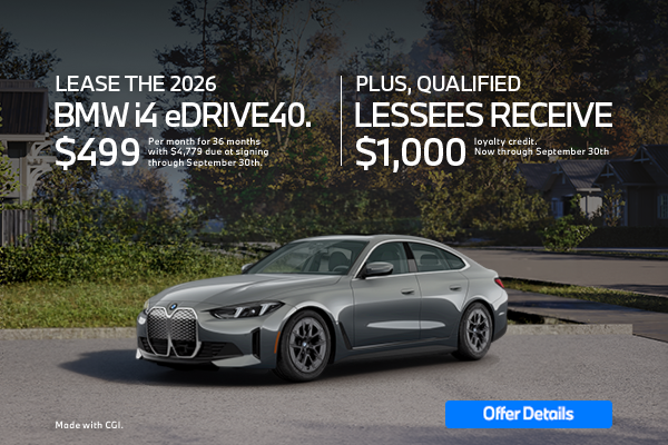 2026 BMW i4 eDRIVE40