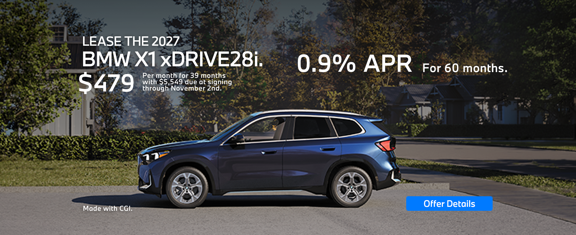 2027 BMW X1 xDRIVE28i