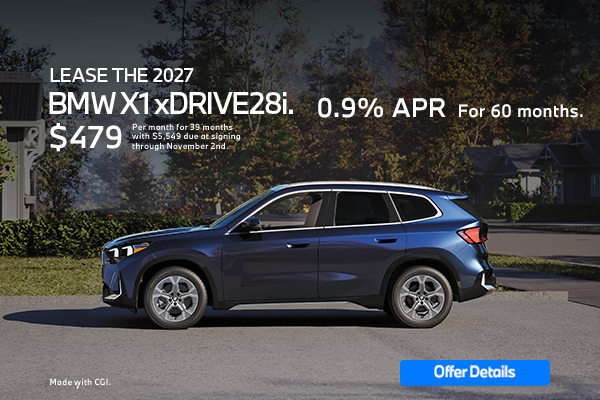2027 BMW X1 xDRIVE28i