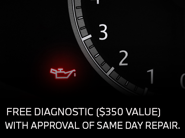 FREE DIAGNOSTIC ($350 VALUE)